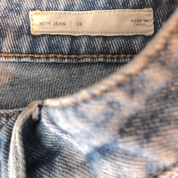 Pacsun mom Jeans Sz 24 light wash - Picture 7 of 10